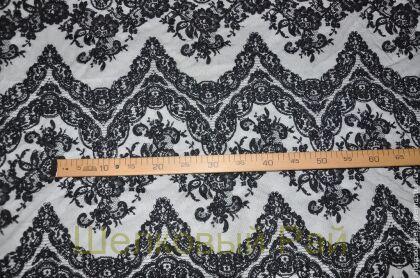 Кружево с кордовой вышивкой "Mariella Burani" е-76