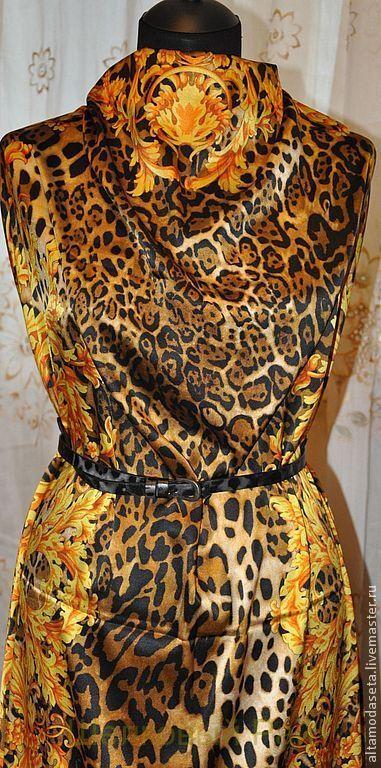 Шелк натуральный с эластаном "Versace"