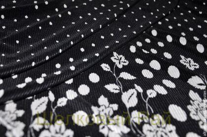 Гофре в горошек дизайн "Dolce & Gabbana" (ж-17)