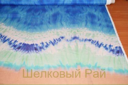 Шифон-шелк деграде (д-619)