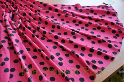 Атласный шелк "MOSCHINO" (а-158)