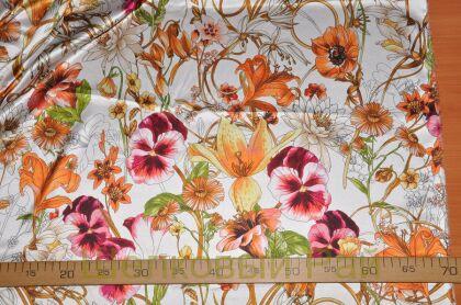 Шелк атласный "Ferretti" (б-256)