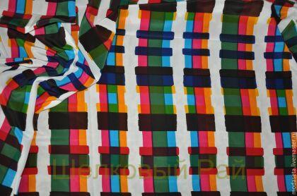 Крепдешин шелковый "Emilio Pucci" (ж-125)