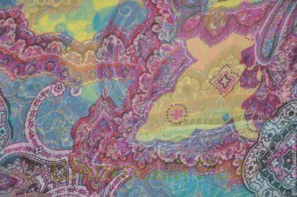 Креш шифон шелковый "ETRO" (а-123)