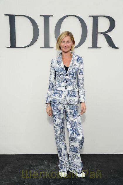 Шифон шелк настоящий "DIOR" (д-909)