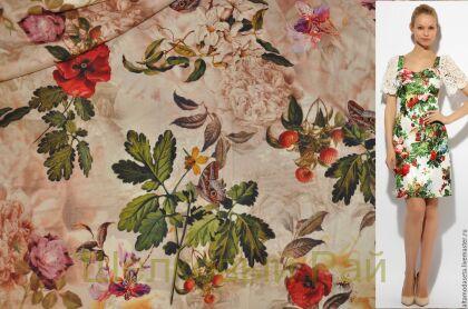 Шерсть стрейч "Dolce&Gabbana" (г-123)