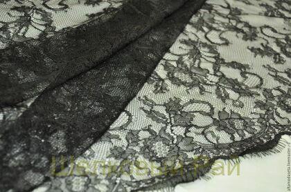 Кружево "Solstiss" Цвет черный в-27