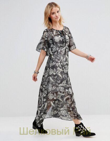 Шифон шелковый "Etro" (д-865)