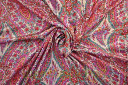 Атласный шелк "ETRO" (ж-121) (цвет розовый)