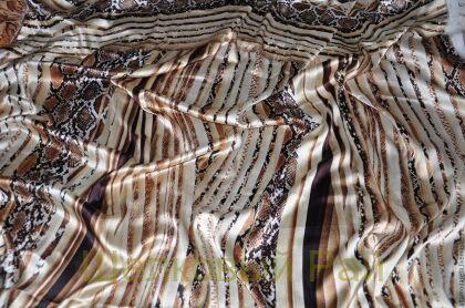 Шелк атласный "Roberto Cavalli" (в-199)