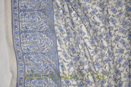 Батист хлопковый "Незабудки" (ж-54)