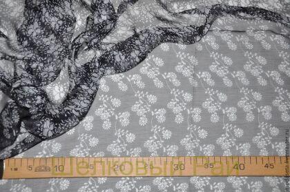 Крэш-шифон шелковый "Mila Schon" (б-48)