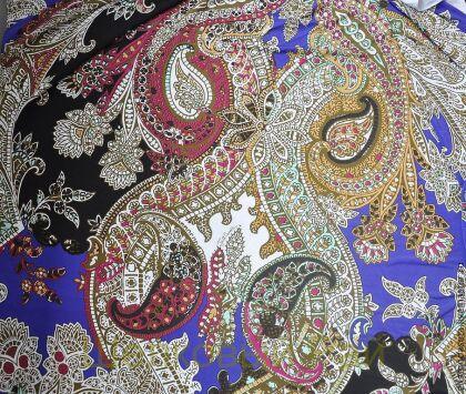 Трикотаж вискозный подписной "Just Cavalli" (д-21)