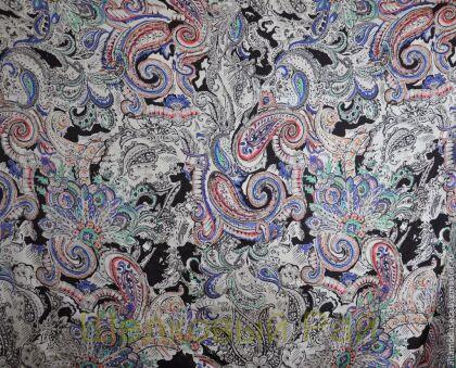 Шелк атласный "Etro" (в-187)