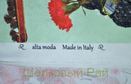 Жаккард с веерами "Dolce & Gabbana" (в-316)