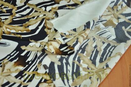 Шелк атласный "Roberto Cavalli" (а-242)