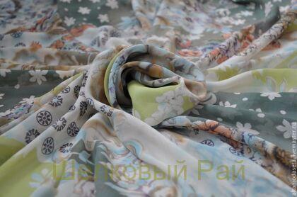 Шифон из шелка "Armani" (№-16)