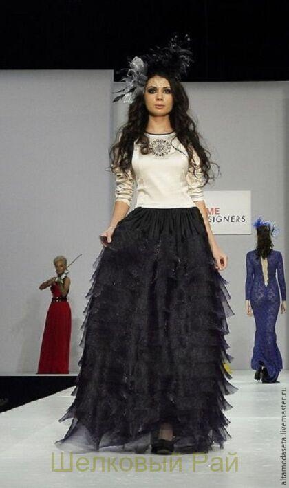 Органза с оборками "Mariella Burani" (а-30)