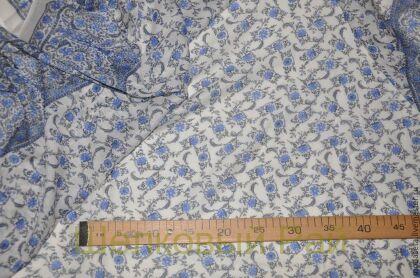 Батист хлопковый "Незабудки" (ж-54)