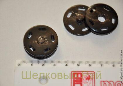 Кнопка пришивная Цвет коричнево-бежевый