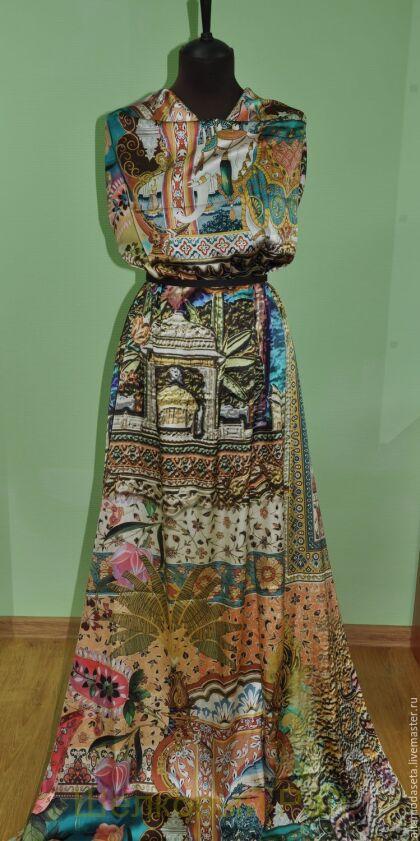 Атласный шелк "Stella Jean" (г-103)