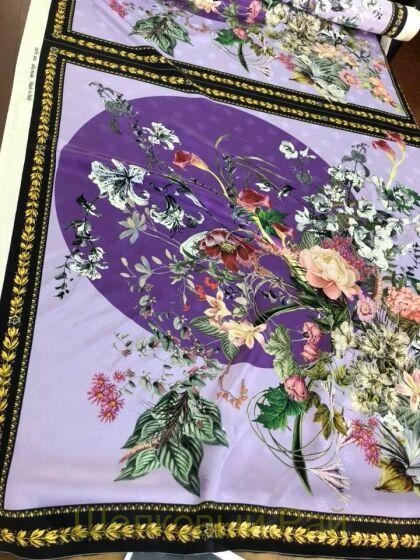 Платок шелковый атласный (д-625)