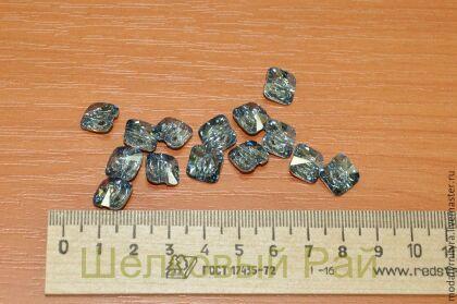 Пуговицы пришивные SWAROVSKI Цвет Серо-голубой