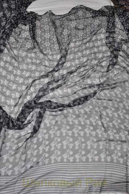 Крэш-шифон шелковый "Mila Schon" (б-48)