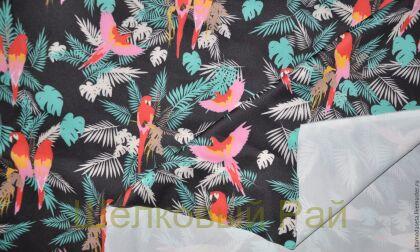 Неопрен "Райские птицы" (в-307)