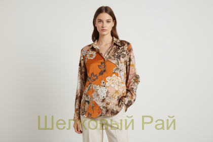 Крепдешин шелк "ETRO" (д-726)