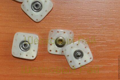 Кнопка пришивная Цвет Слоновая кость