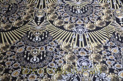 Вискоза плательная "Драгоценности" (в-21)