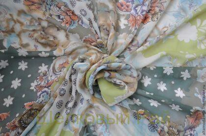 Шифон из шелка "Armani" (№-16)