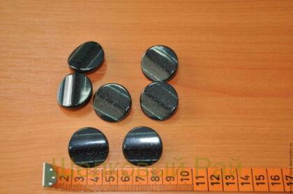 Пуговицы пришивные Италия - цвет темно - зеленый (007)