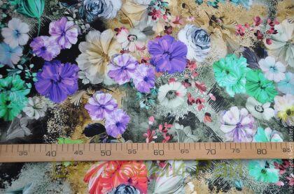 Крепдешин шелковый "Blugirl" (в-166)