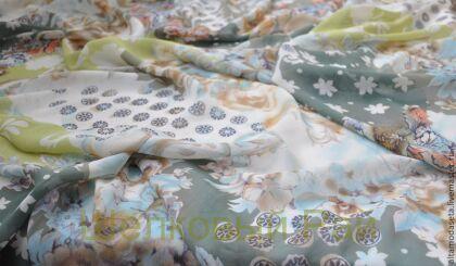 Шифон из шелка "Armani" (№-16)