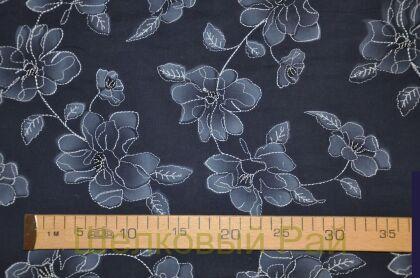 Хлопок с вышивкой "Alberta Ferretti" (1,40 а)