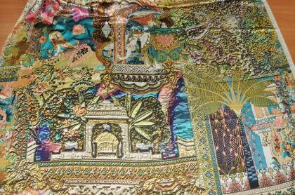 Атласный шелк "Stella Jean" (г-103)