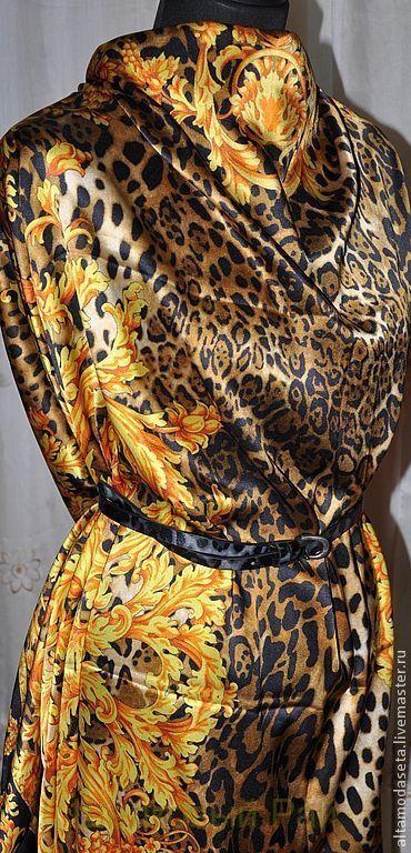 Шелк натуральный с эластаном "Versace"