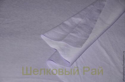 Трикотаж хлопковый Цвет светло-сиреневый (е-48)