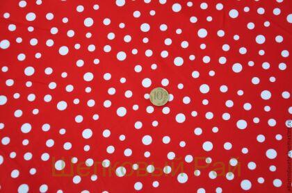 Трикотаж горошек разновеликий (в-141)