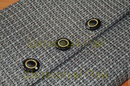 Пуговица пришивная Цвет Черный с золотом