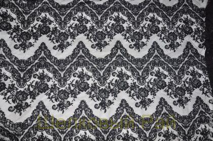 Кружево с кордовой вышивкой "Mariella Burani" е-76