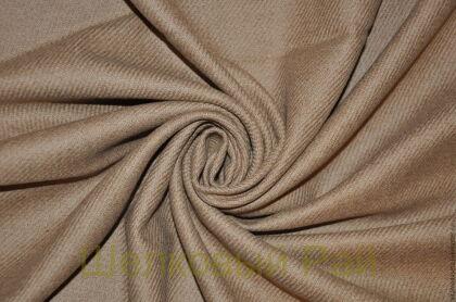 Шерсть в рубчик "Max Mara" (цвет бежевый) (д-1473)