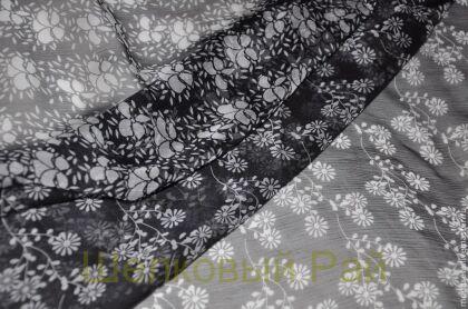 Крэш-шифон шелковый "Mila Schon" (б-48)