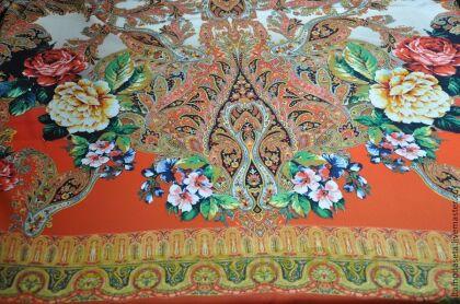 Шелк атласный (купоны) (а-228)