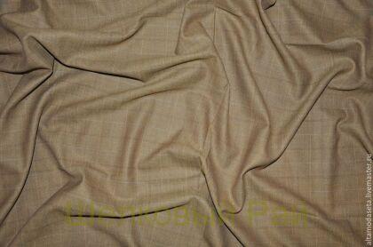 Шерсть "MAX MARA" в клетку (в-270)