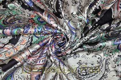 Шелк атласный "Etro" (в-187)