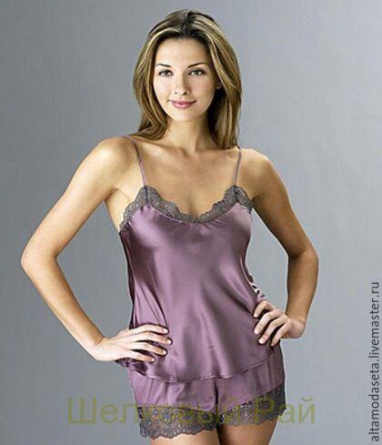 Атласный шелк Цвет сиренево-лиловый (г-217)