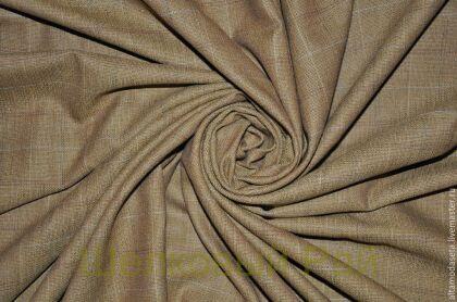 Шерсть "MAX MARA" в клетку (в-270)